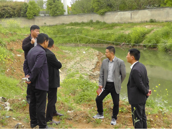 金安区副区长周泽道调研指导生态环保工作