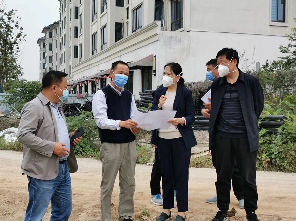 裕安区委常委区政府党组成员罗伟伟现场督查调研突出生态环境问题整改